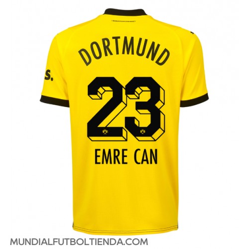 Camiseta Borussia Dortmund Emre Can #23 Primera Equipación Replica 2023-24 mangas cortas